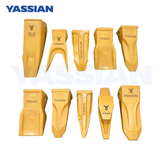 Зубья ковша экскаватора YASSIAN 6I6602RC Инструменты для работы с землей Точка зуба экскаватора