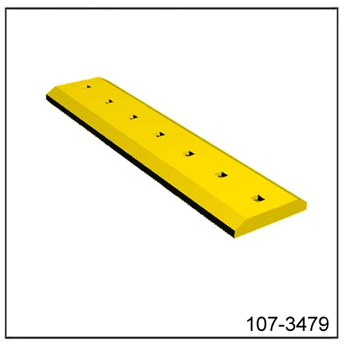 107-3479 РЕЖУЩАЯ КРОМКА ДЛЯ БУЛЬДОЗЕРА D8 45ММ