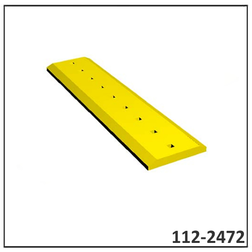 1122472 Режущие кромки бульдозера CAT 112-2472