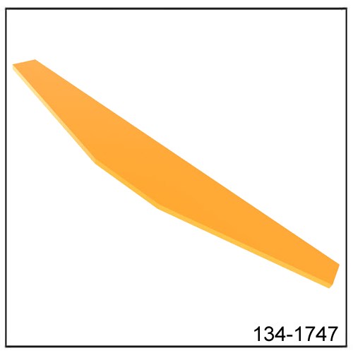 134-1747, 1341747 Край основания лопаты Caterpillar в сборе