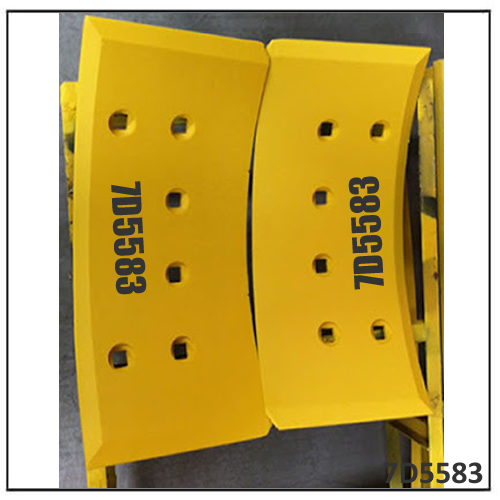 7D5583 Накладные концевые накладки на грейдер Caterpillar