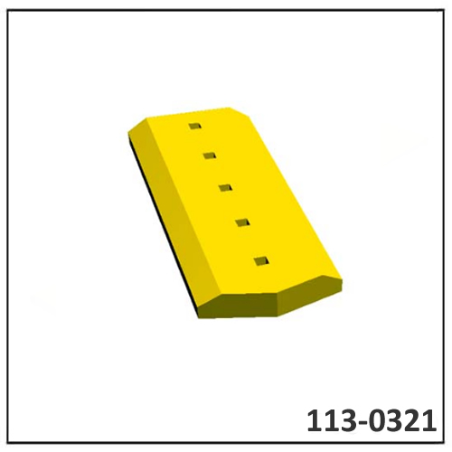 Режущие кромки для бульдозера HD 60MM D9 113-0321