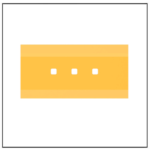 8J6412 Концевая насадка с двусторонней режущей кромкой с ровной режущей кромкой