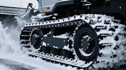 8-тонный гигант сокрушает склоны! Гусеничный ратрак Foor FR80G не оставит снег нетронутым!