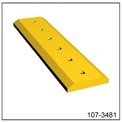 107-3481 Режущие кромки CAT 45 мм D8