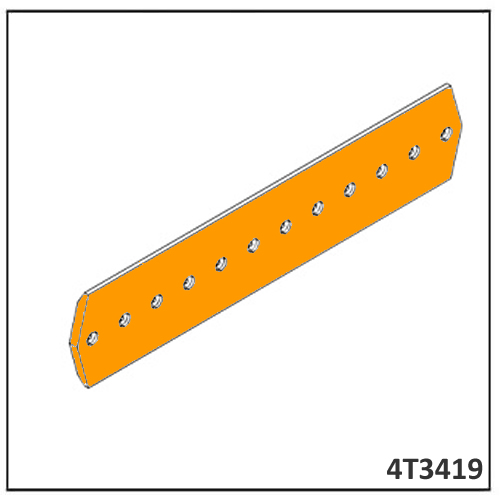 4Т3419, 4Т-3419 Бульдозер Caterpillar D8T Режущая кромка 25 мм