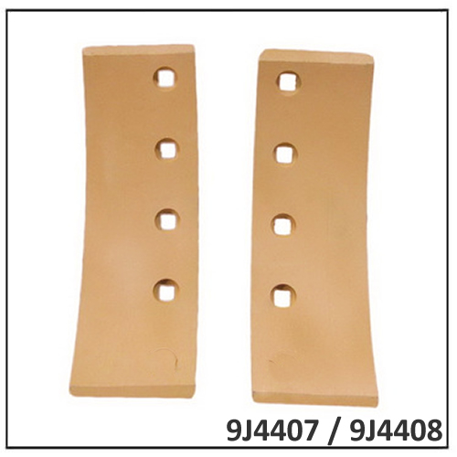 9J4407, 9J4408 Концевые наконечники автогрейдера с изогнутыми краями для Caterpillar