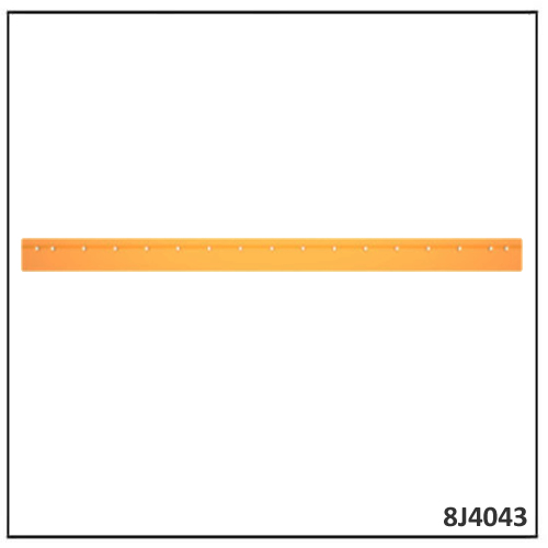 8J4043 Режущая кромка автогрейдера запасных частей Caterpillar 16 мм