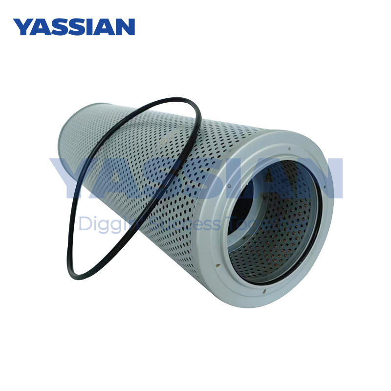 Экскаватор масляный фильтр 1262081 Высокий точный гидравлический смазочный масло 