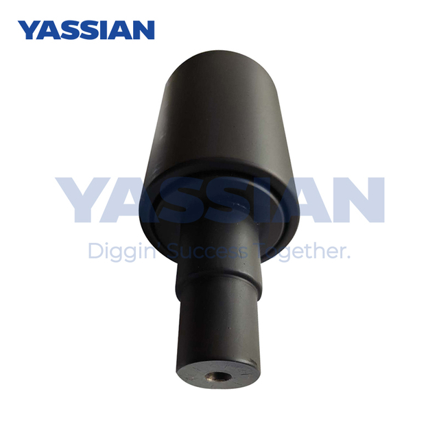 Экскаватор с запасными частями -носителями роликовые валики роликовой палаток